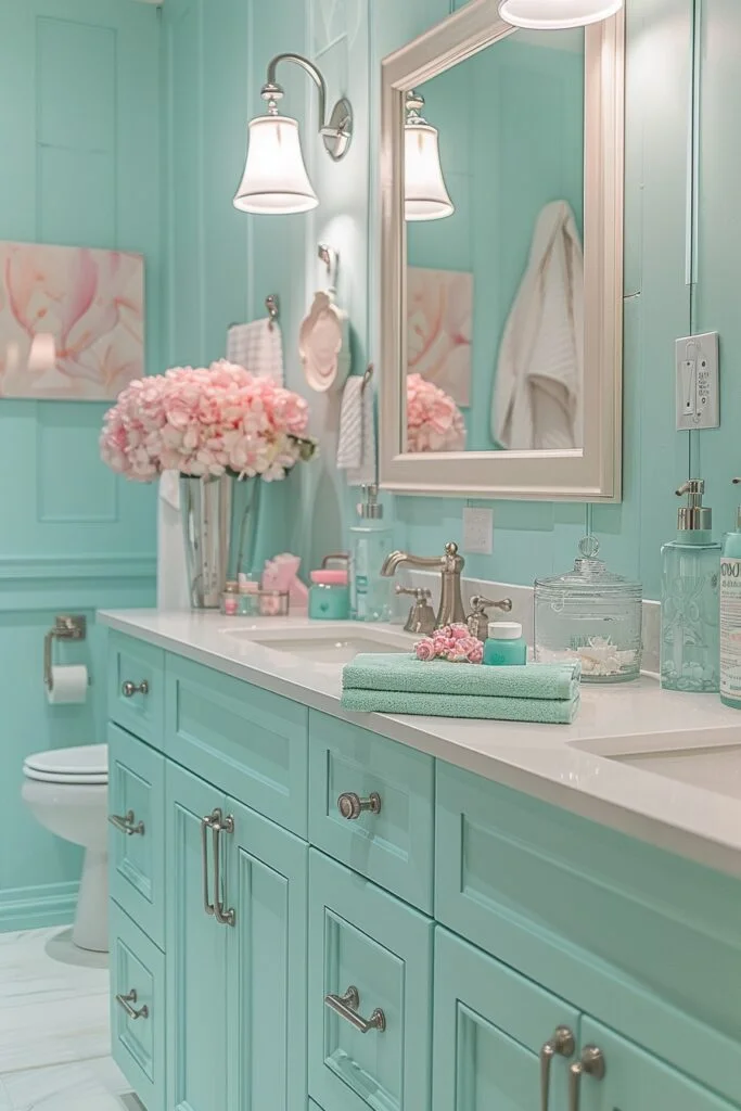 Refreshing Aqua Tones