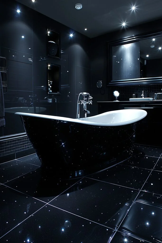 Reflective Black Surfaces