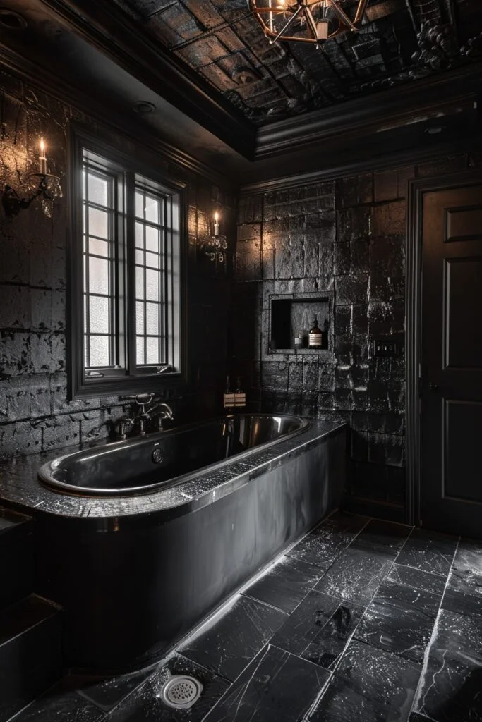 Soft Charcoal Black Palette