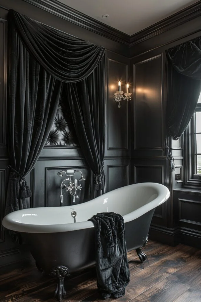 Plush Velvet Black Touches