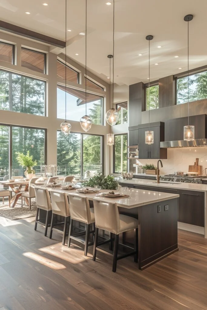 Seamless Open-Concept Kitchens