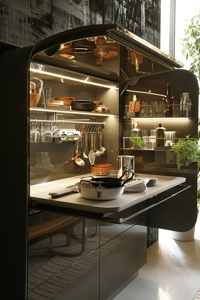Efficient Compact Urban Kitchens