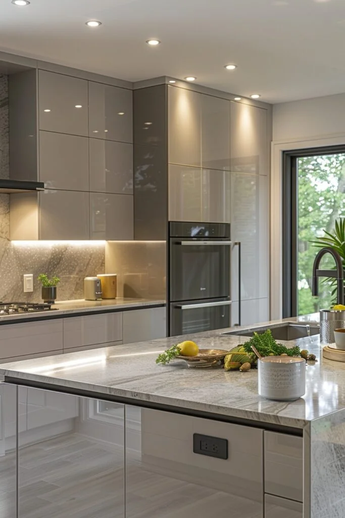 Contemporary Handleless Kitchens