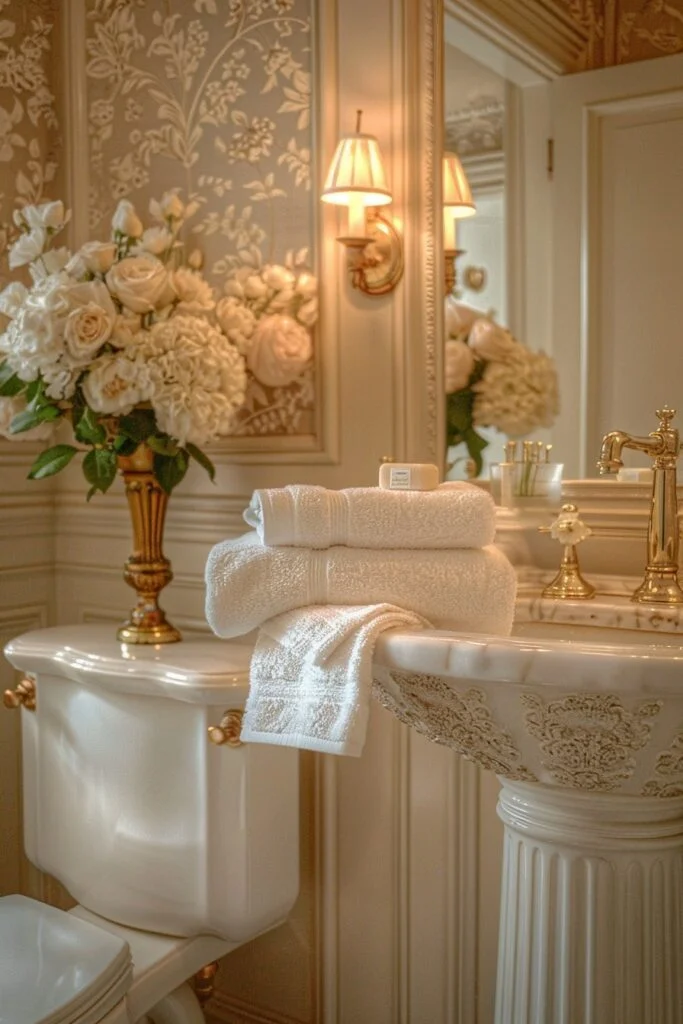 Sophisticated Guest Bathroom