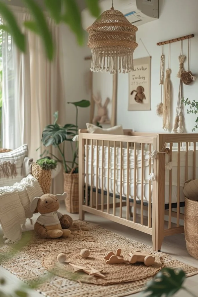 Textured Natural Boho Nursery
