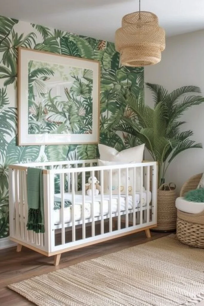 Botanical Boho Nursery Oasis