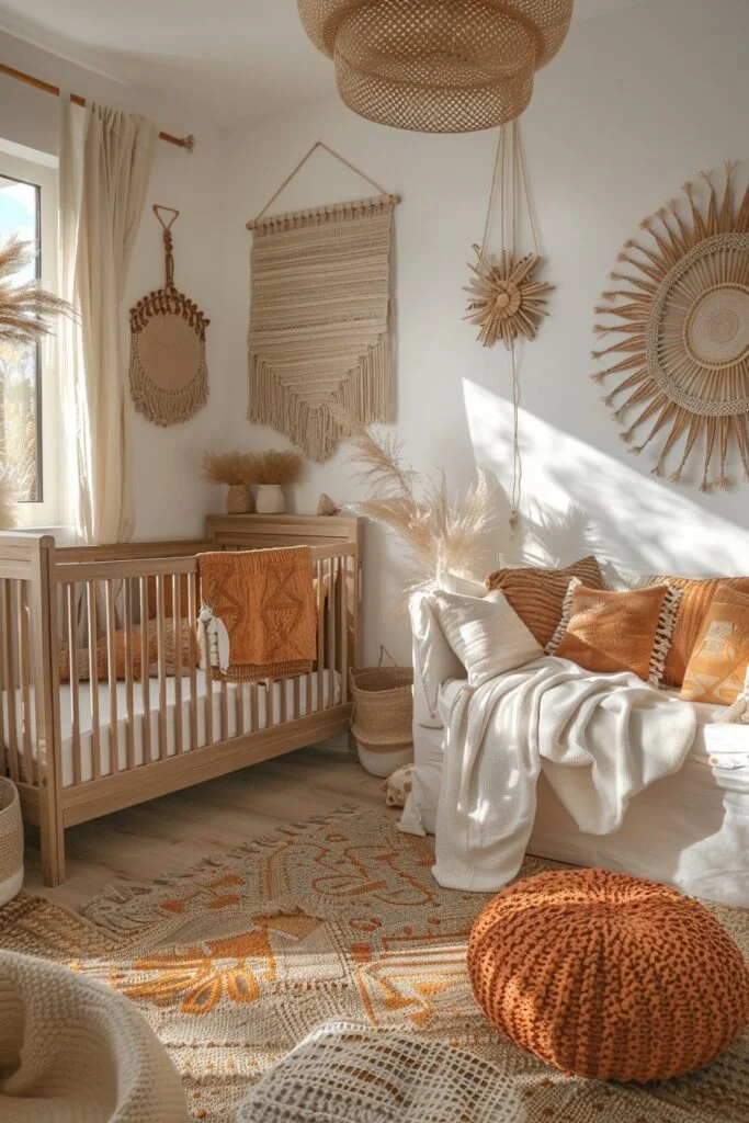 Desert-Inspired Boho Nursery