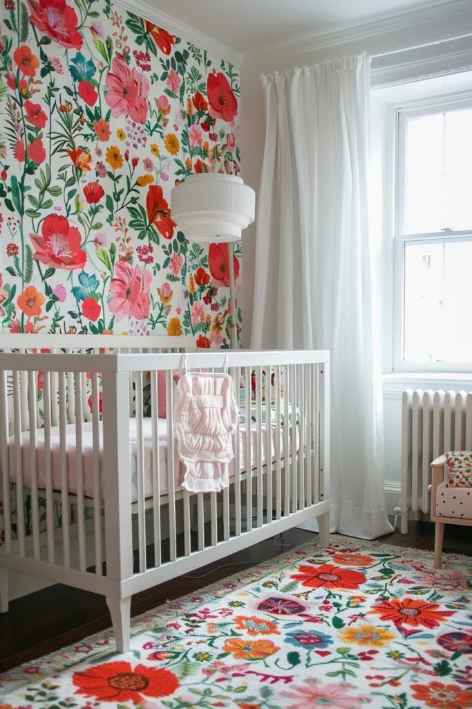 Blooming Floral Boho Nursery