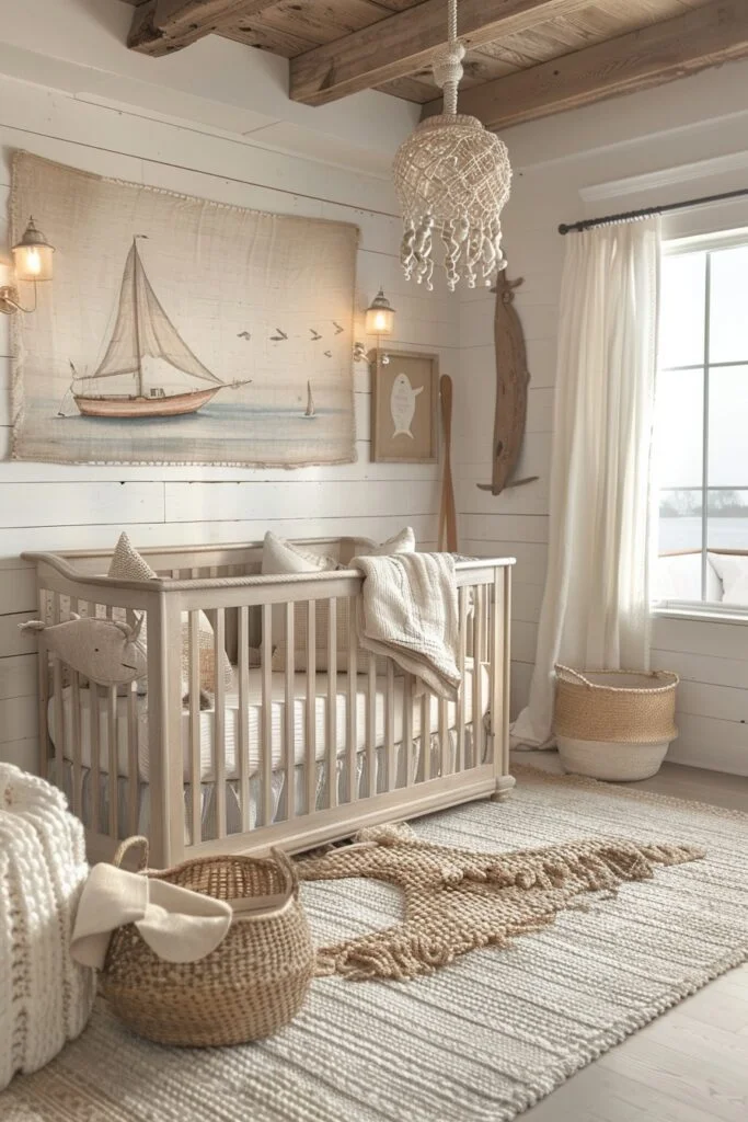 Lakeside-Inspired Boho Nursery