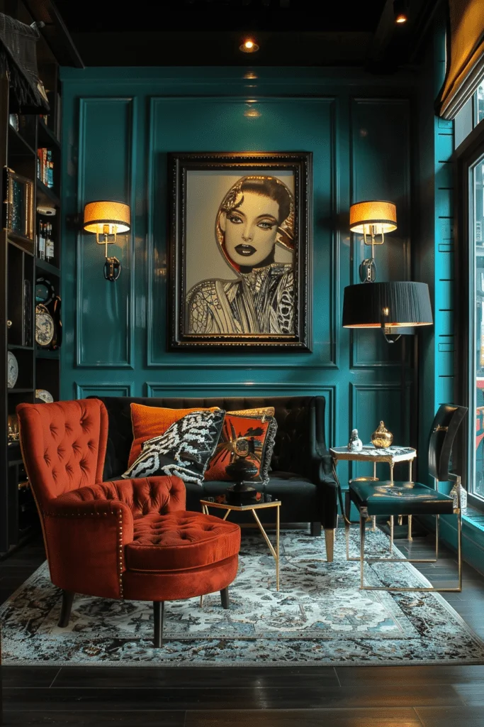 Cosmopolitan Teal Style for Urban Living