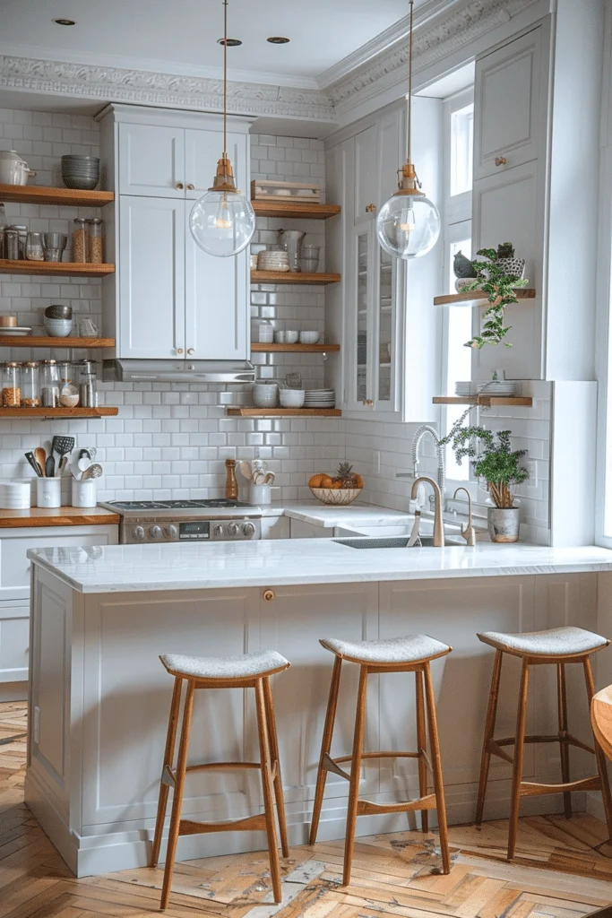 Light-Filled Micro Kitchen Design