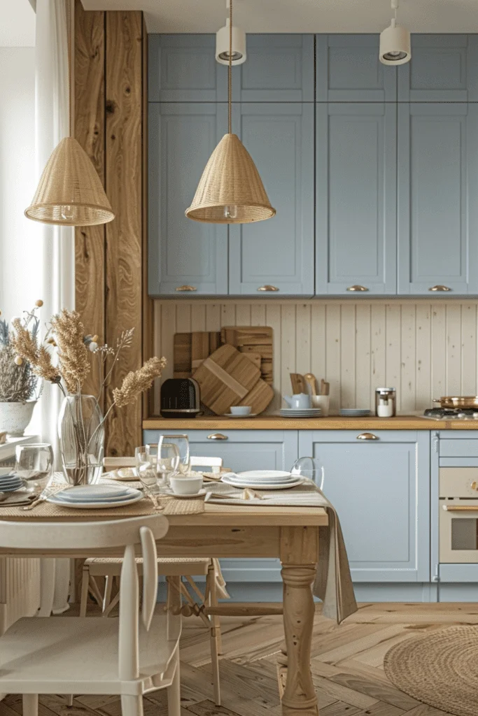 Beach-Inspired Tiny Kitchen Design