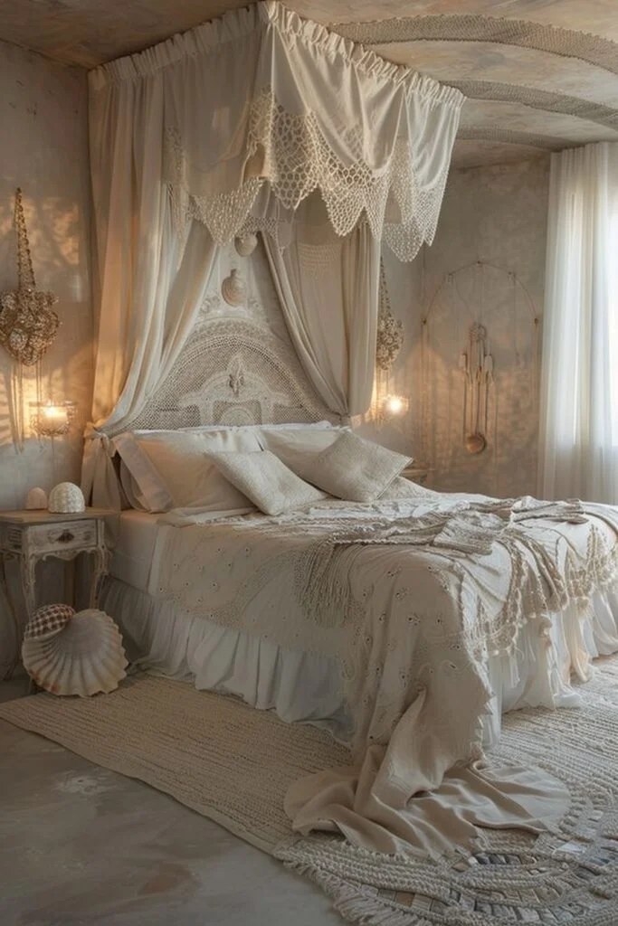 Tranquil Seashell Boho Retreat