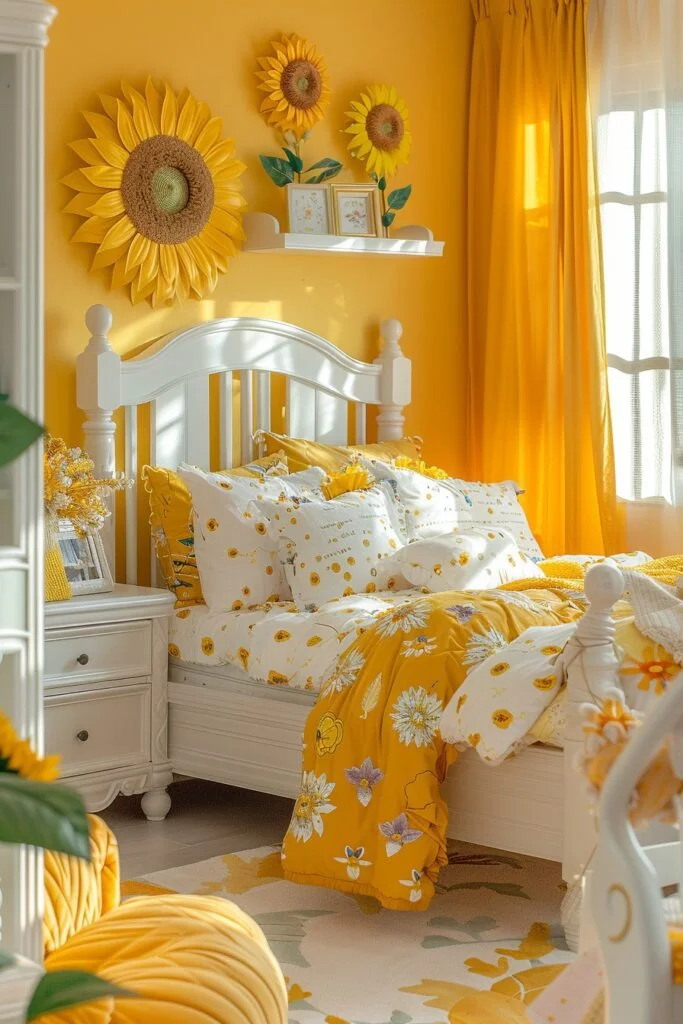 Sun-Kissed Blossom Room
