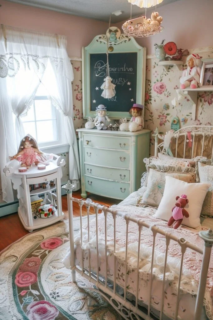Vintage Boho Playroom