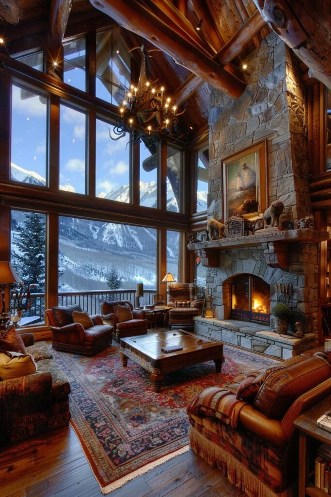 Mountain Lodge Ambiance