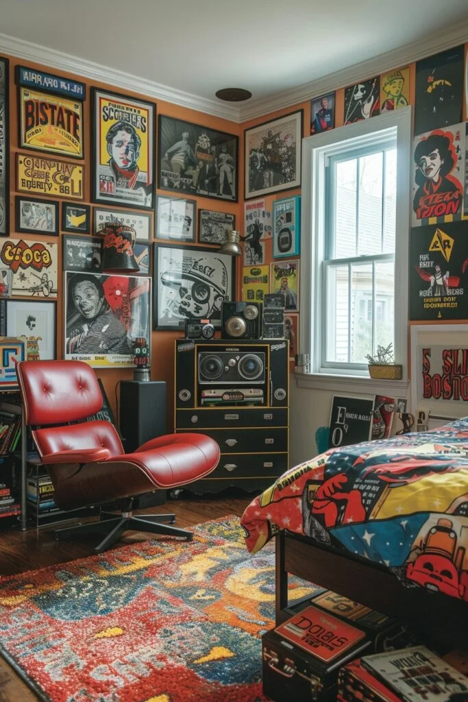 Nostalgic Pop Culture Lounge