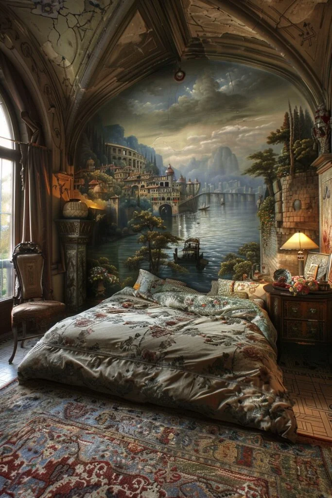 Artistic Mural Sanctuary