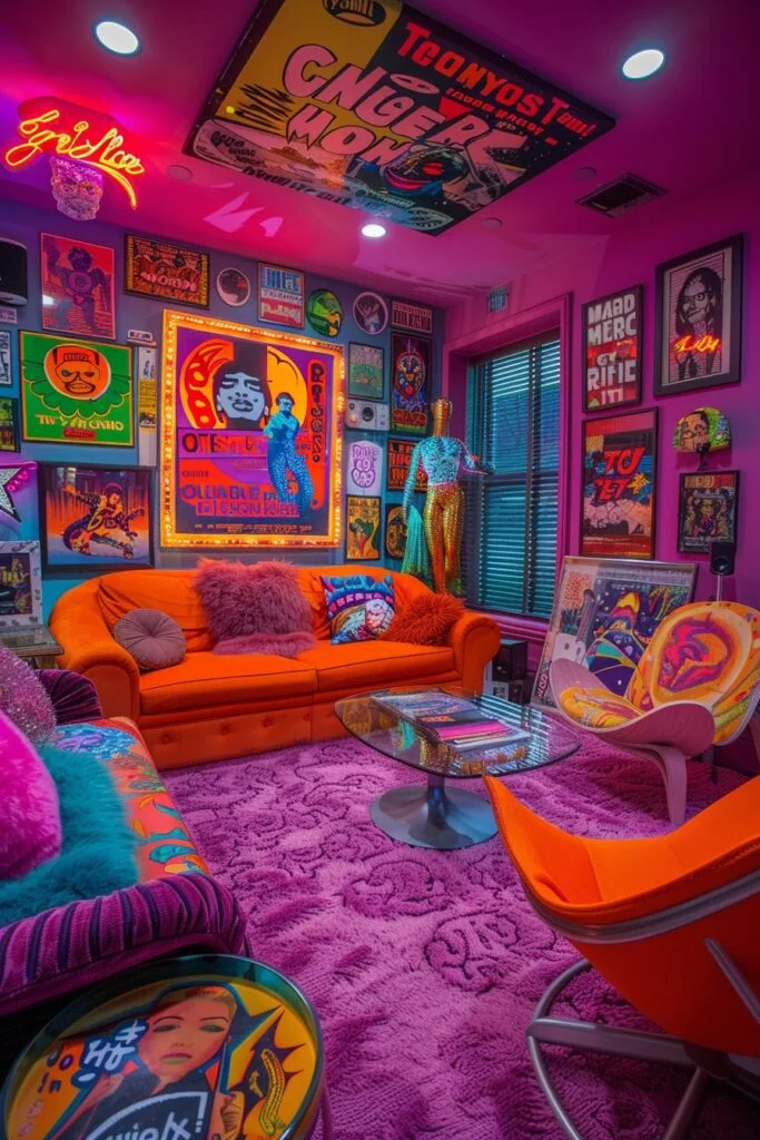 Pop Culture Inspired Lounge