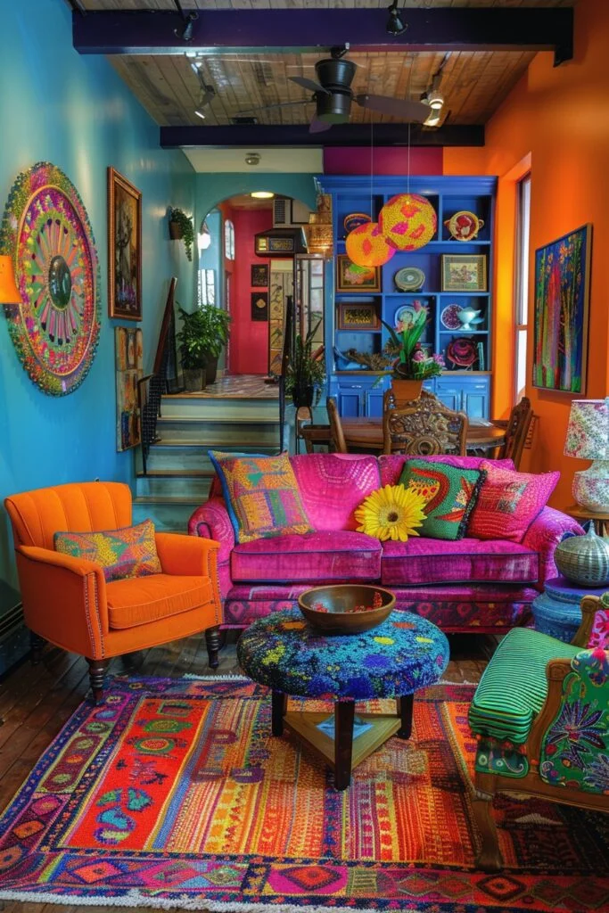 Eclectic Urban Color Explosion