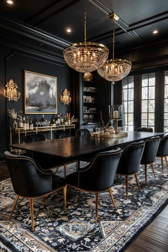 Opulent Obsidian Oasis