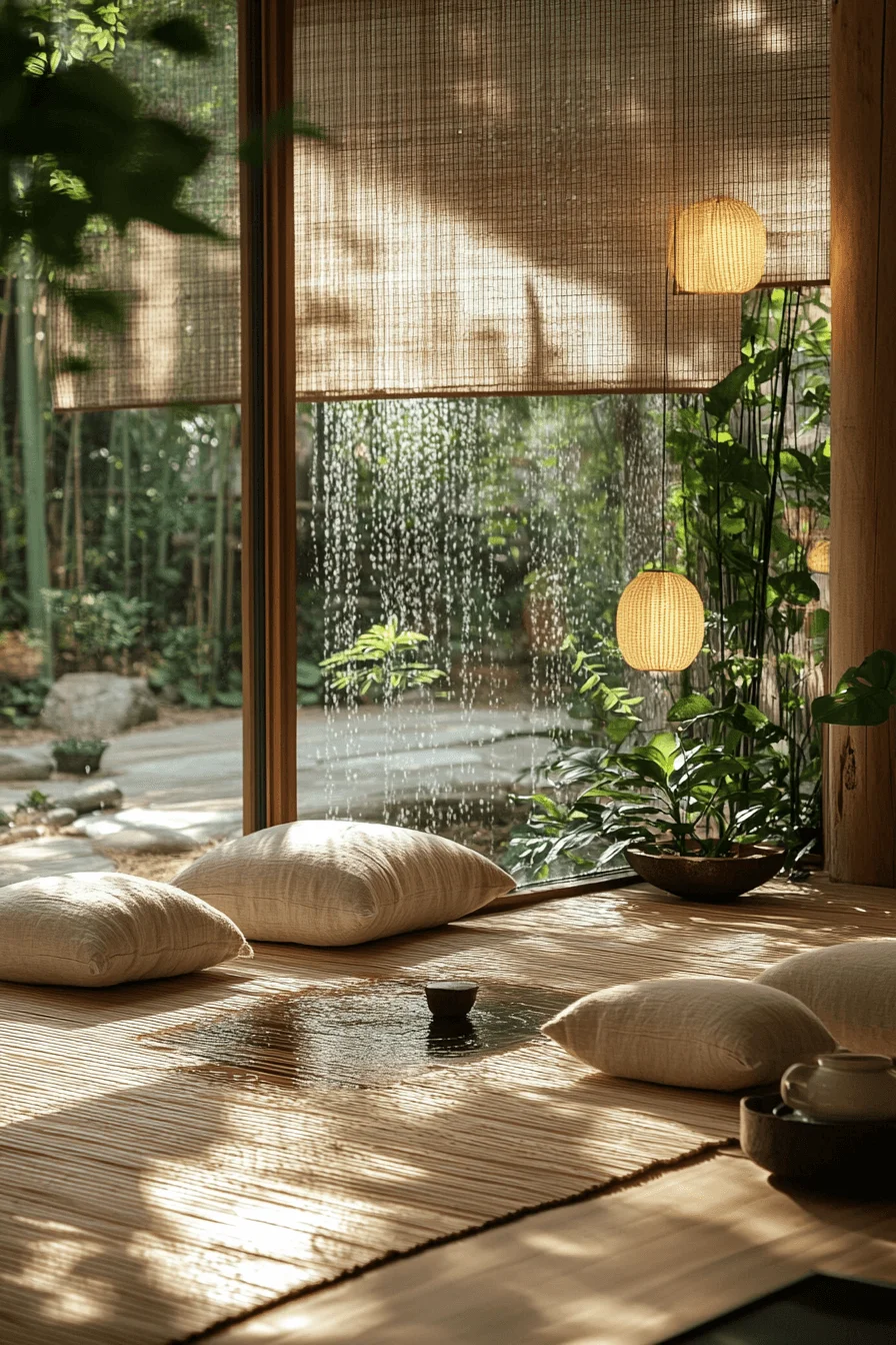 Minimalist cabin decor