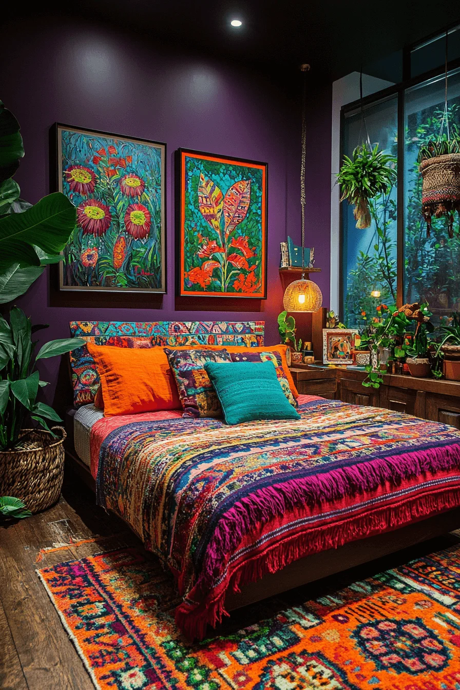 Artistic Guest Room