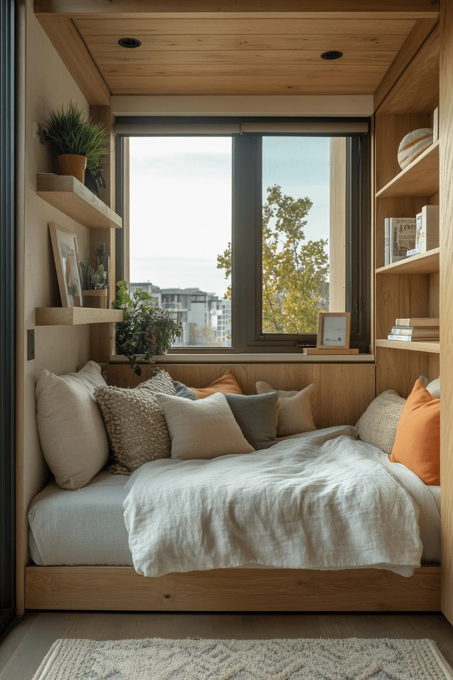 Compact Elegant Guest Room