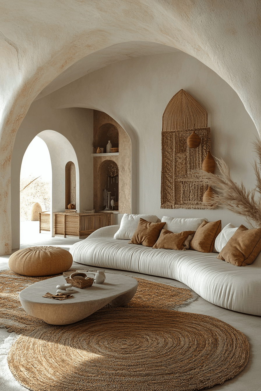 Soft Geometric Boho Design