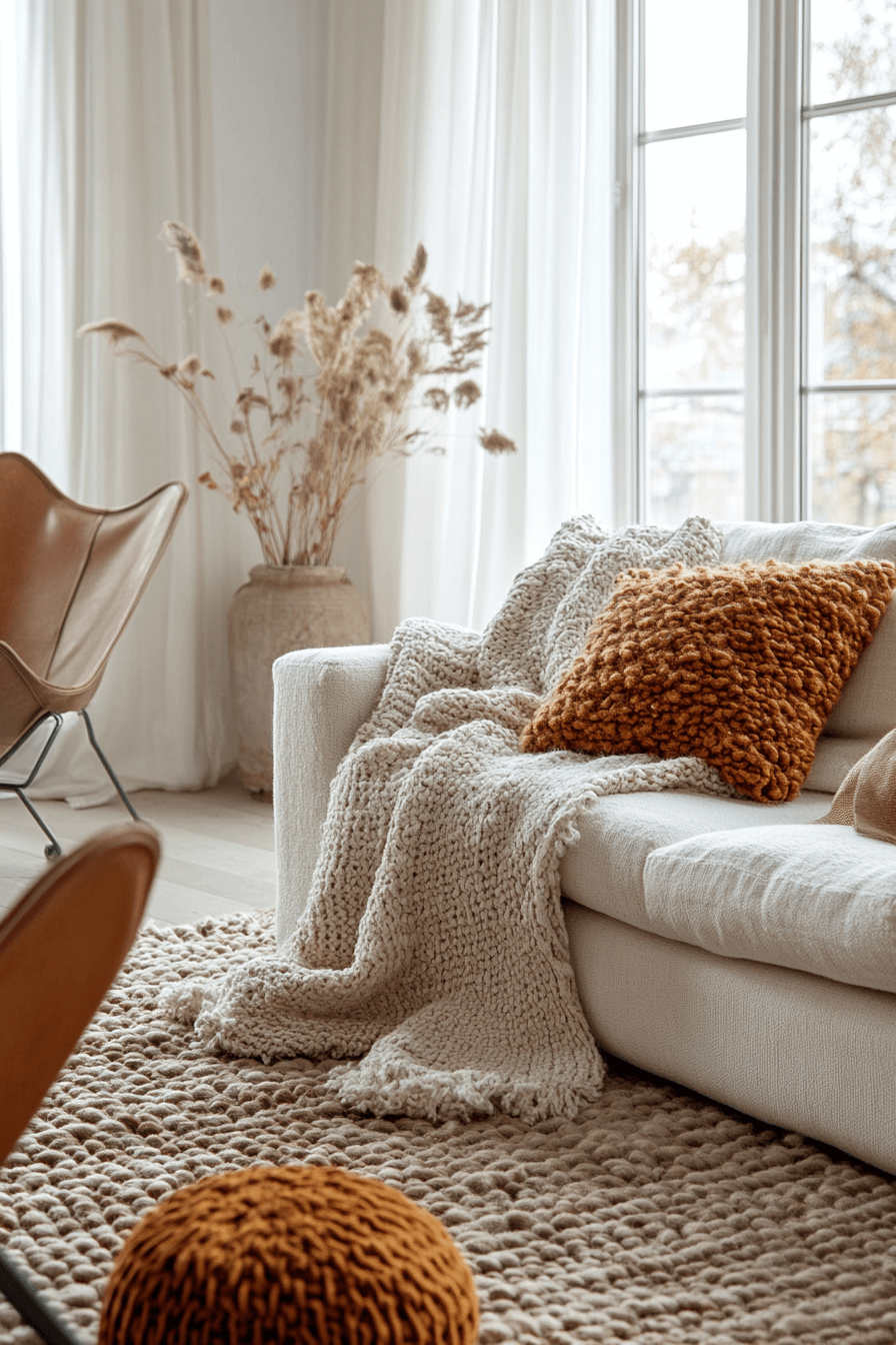 Warm Textured Boho Look