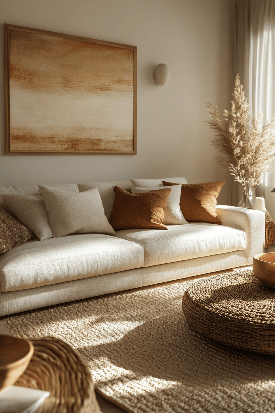 Beige Balance Boho Look