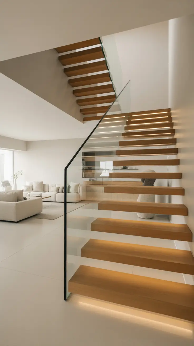 Minimalist Split Foyer Living Room