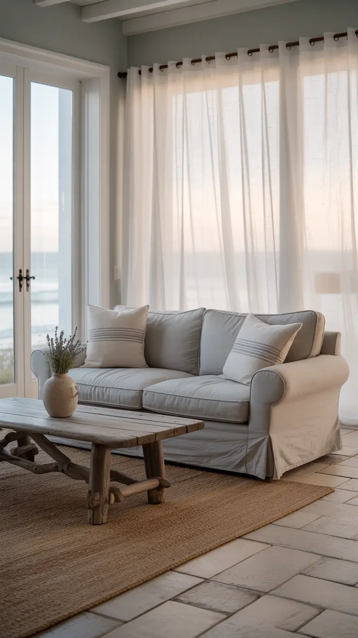 Coastal Gray Living Room