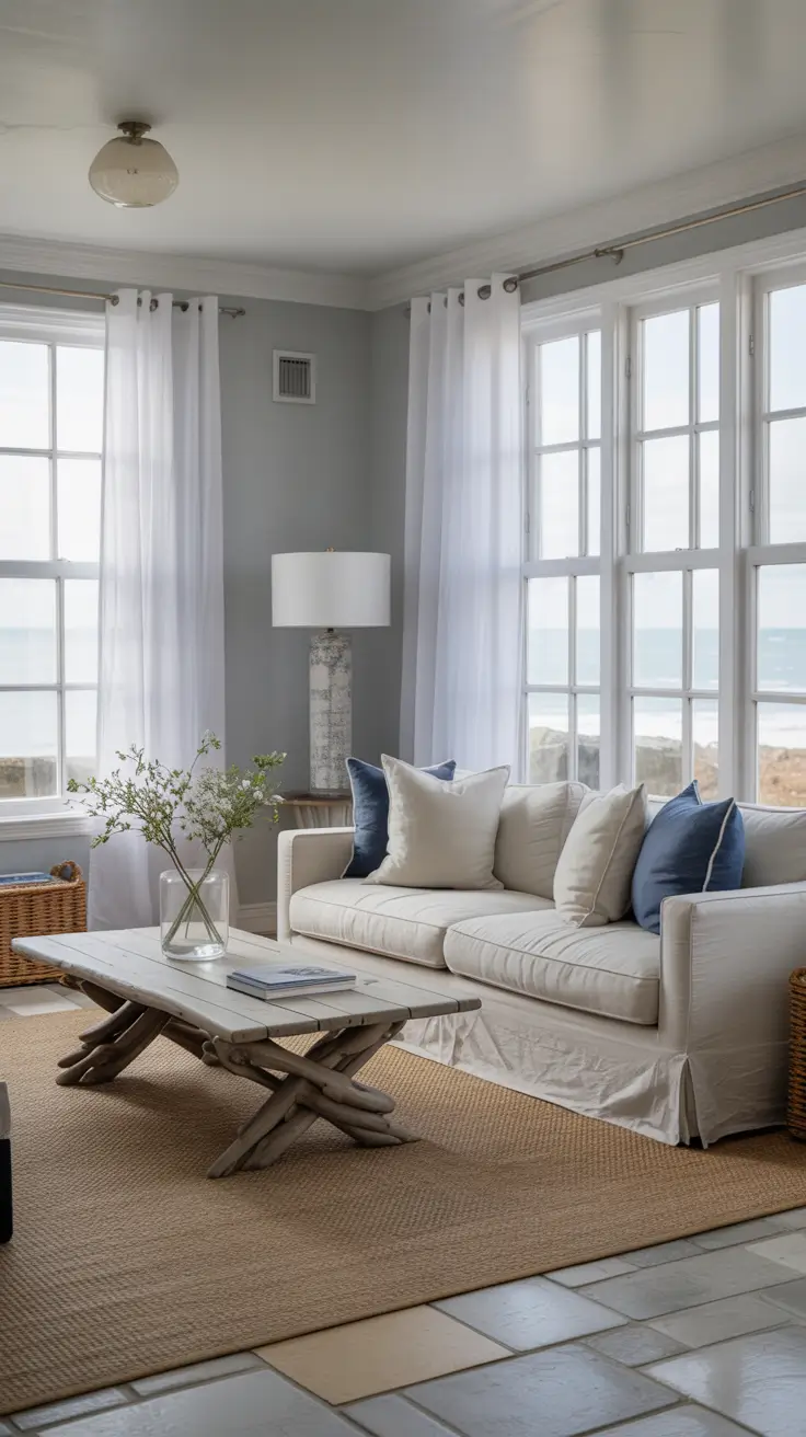 Coastal Gray Living Room