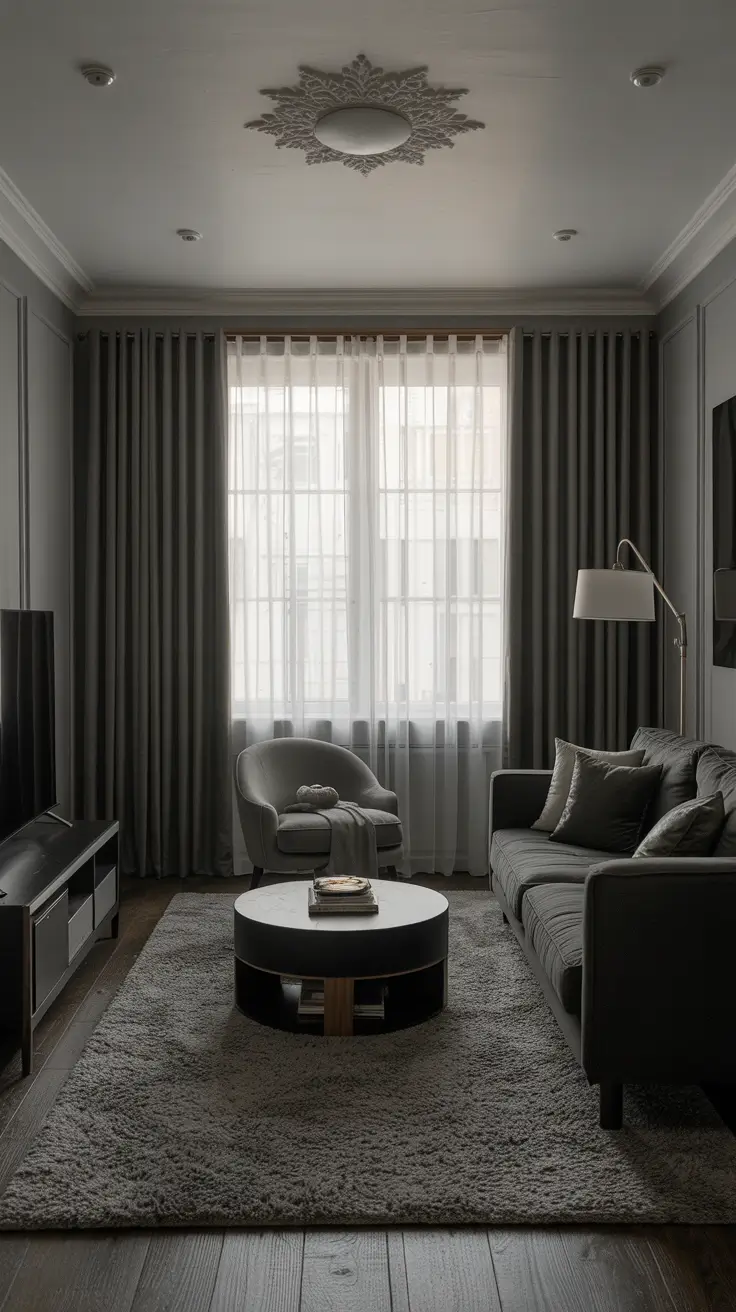 Elegant Gray Interior Design