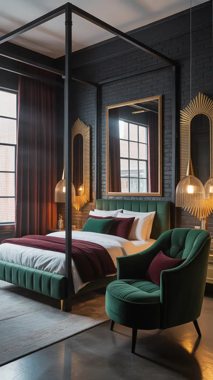 Industrial Glam Bedroom Layout 2026