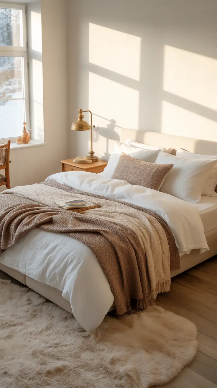 Beige Toned Cozy Bedroom