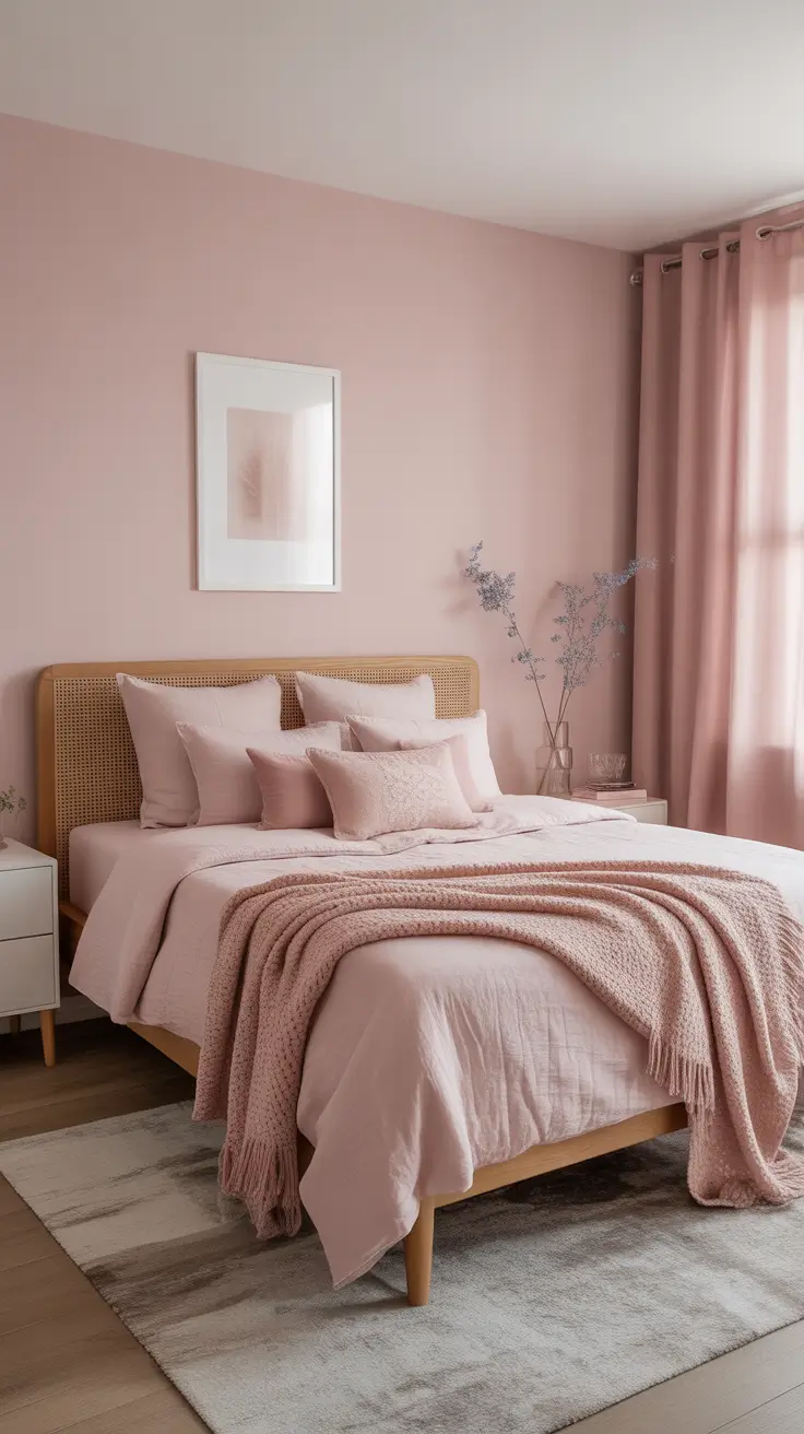 Aesthetic Pink Bedroom