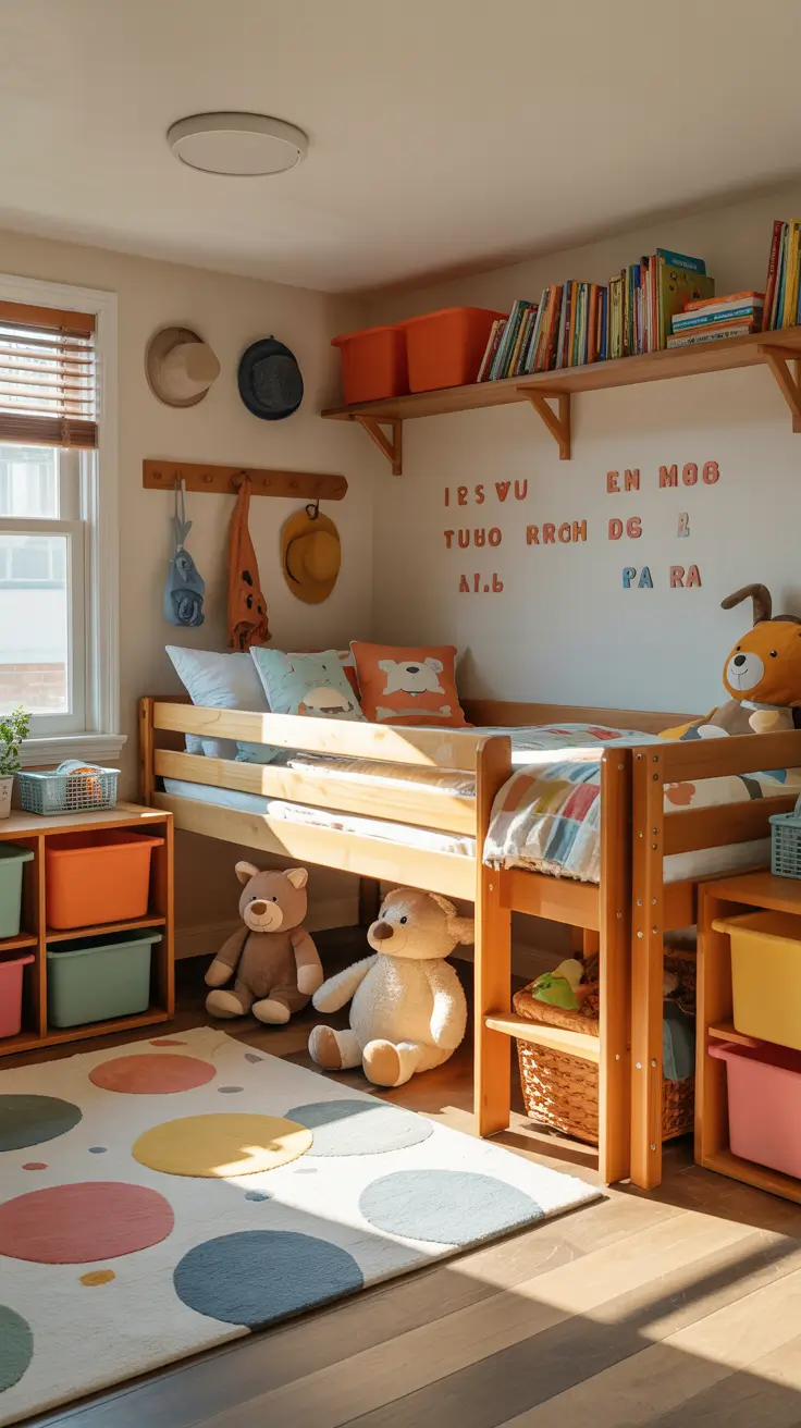 Kids Bedroom Storage