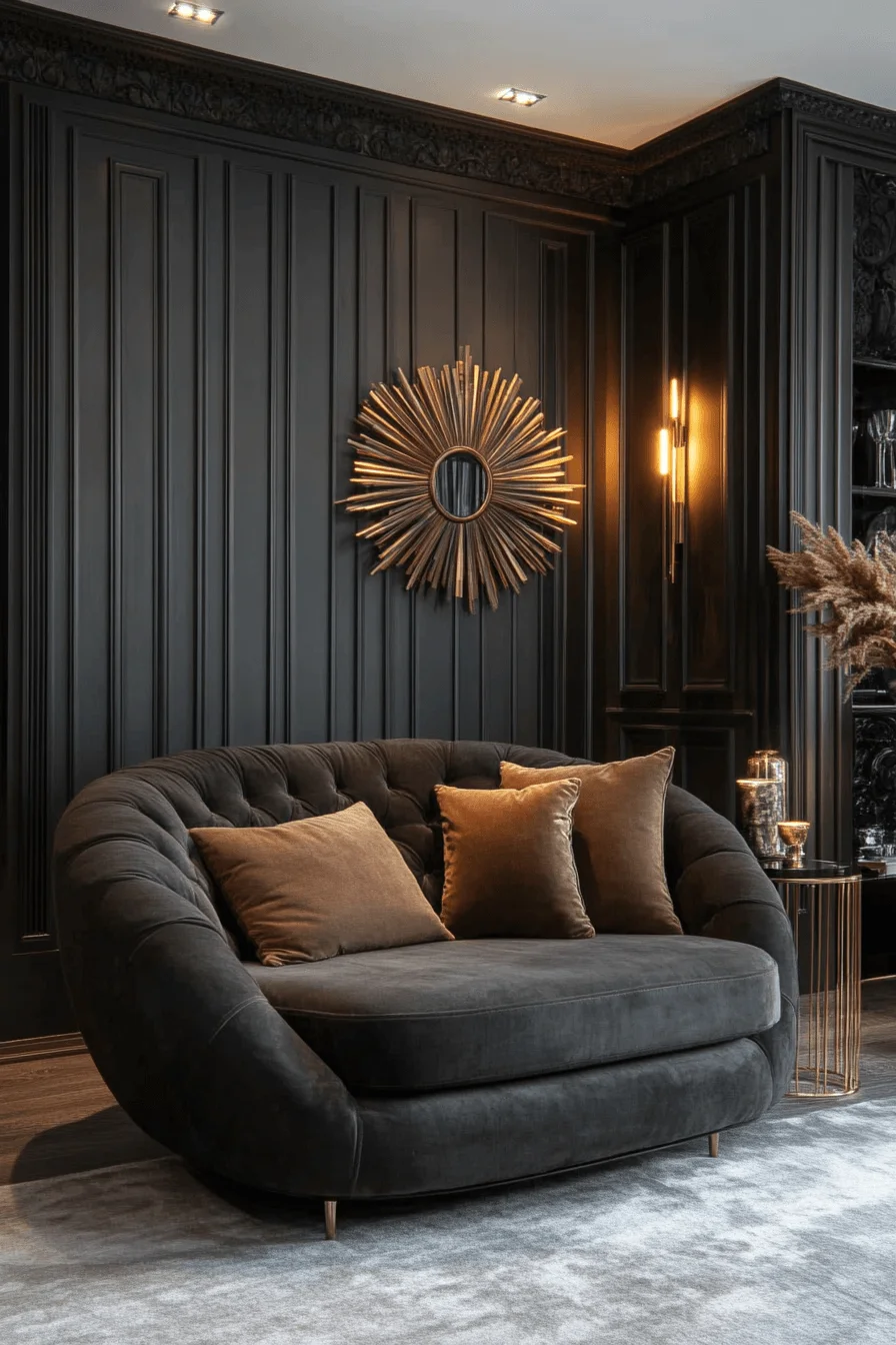 dark elegance luxury interior