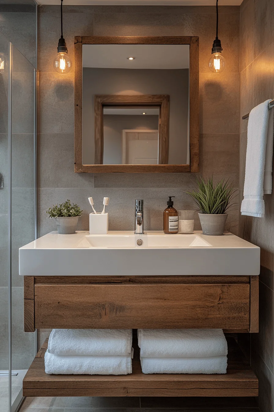 floating detail luxury interior