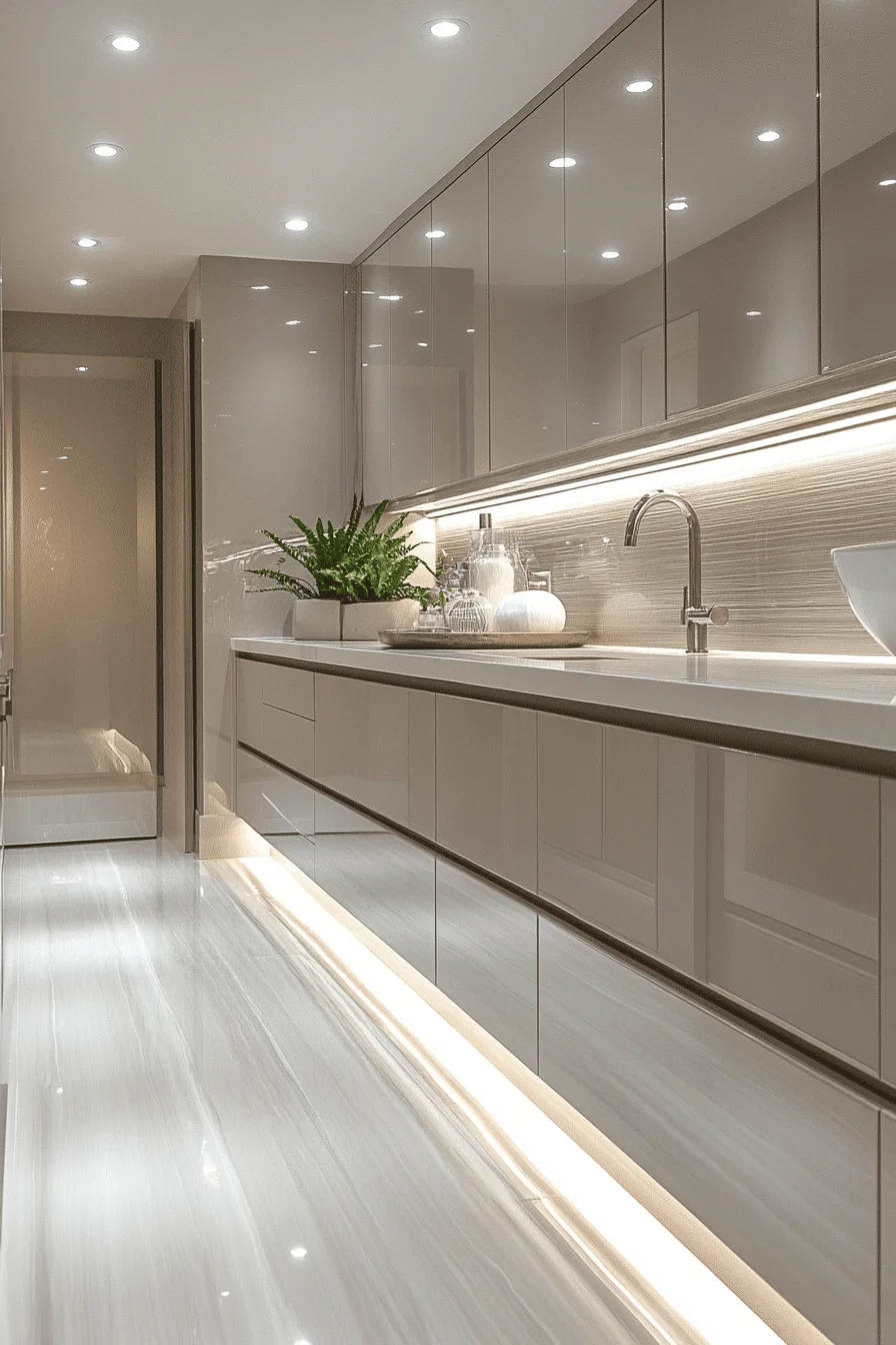 streamlined shine luxury interior