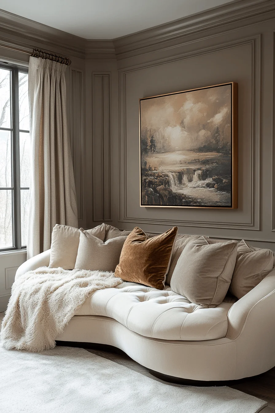 structured softness luxury interior