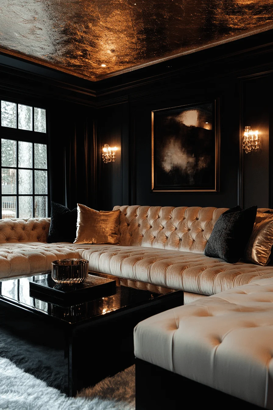 urban glam luxury interior