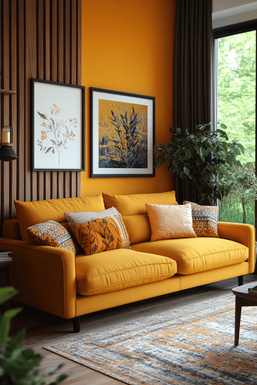 boho chic living room