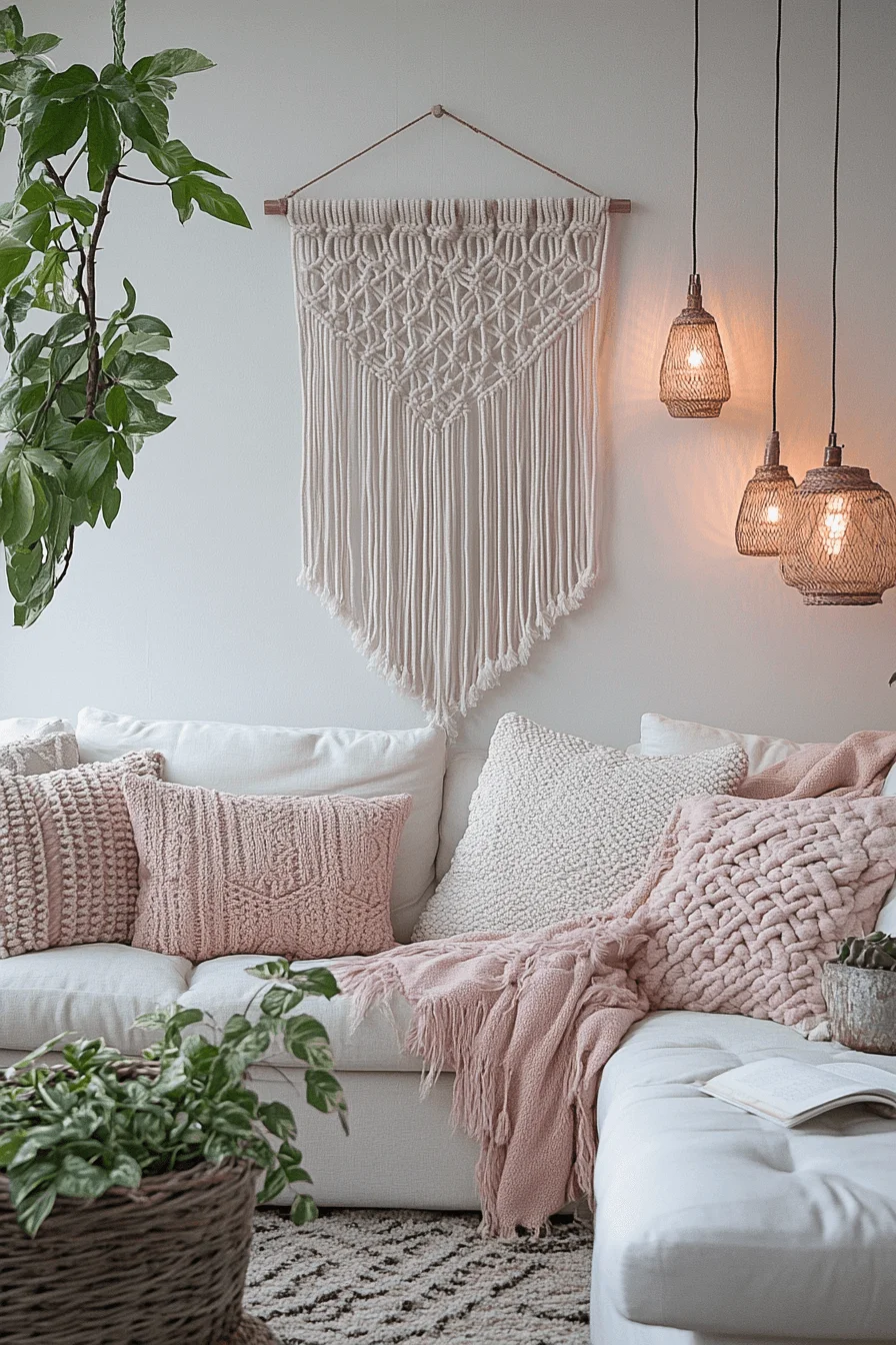 boho chic living room