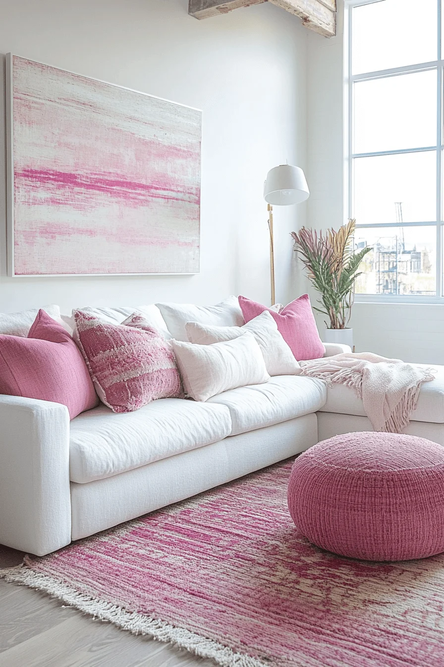 boho chic living room