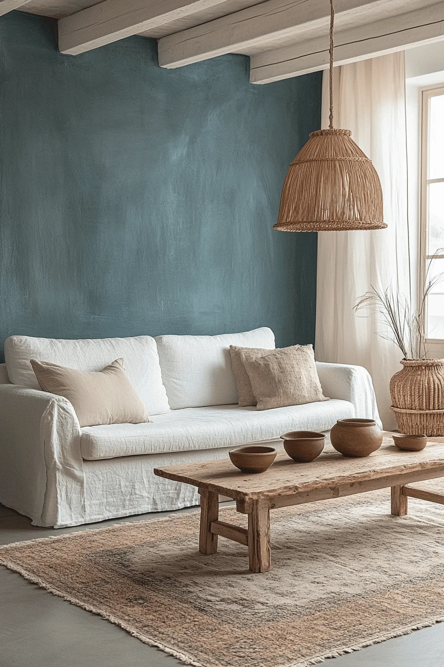 boho chic living room