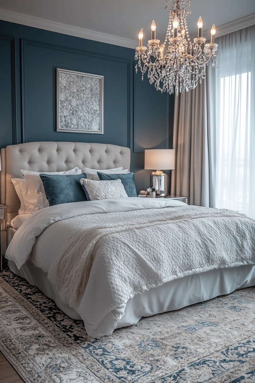 dark feminine bedroom