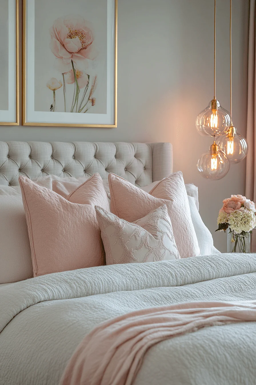 dark feminine bedroom